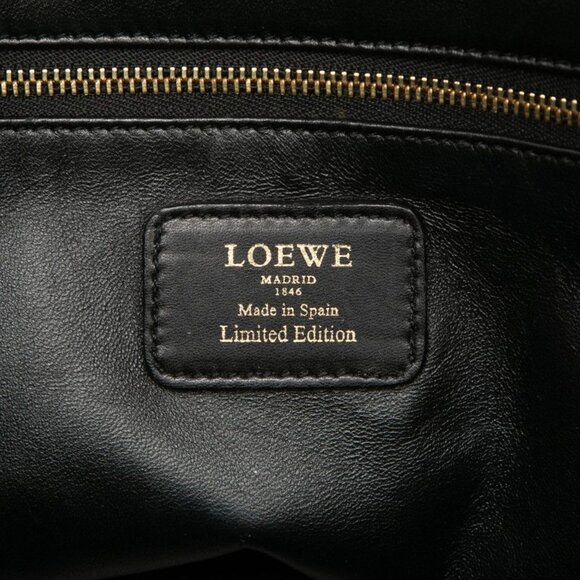 Loewe Anagram Amazona 36 Green Leather - Picture 5 of 6